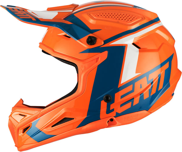 Leatt GPX 4.5 V20 Motocross Helmet MX Orange/Blue