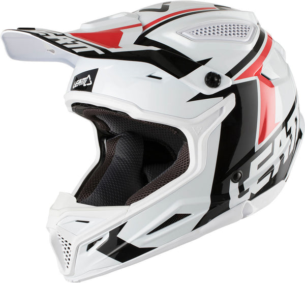 Leatt GPX 4.5 V20 Motocross Helmet MX White/Black