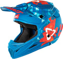 Leatt GPX 4.5 V22 Motocross Helmet MX Blue/Red