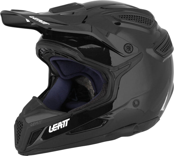 Leatt GPX 5.5 Solid Motocross Helmet Black