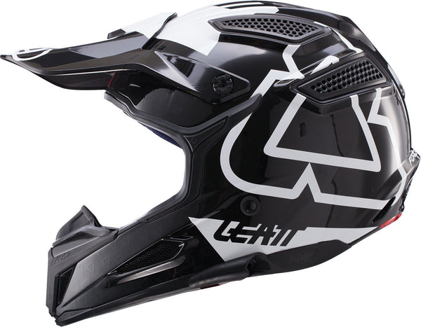 Leatt GPX 5.5 Composite V15 Motocross Helmet Black/White