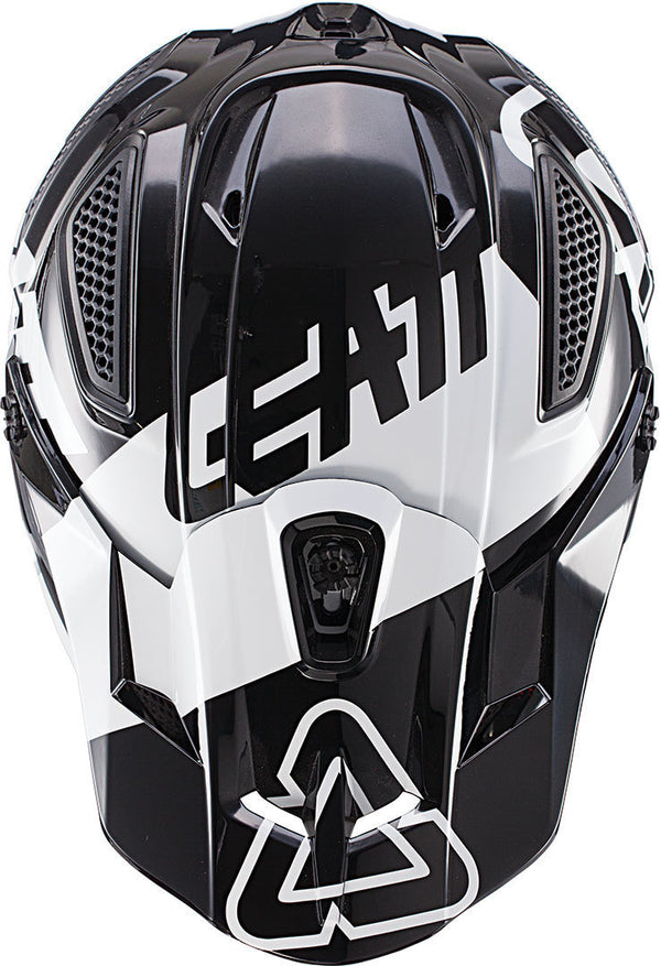 Leatt GPX 5.5 Composite V15 Motocross Helmet Black/White