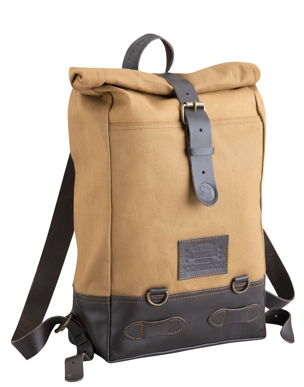 HolyFreedom Roll-Top Backpack Brown