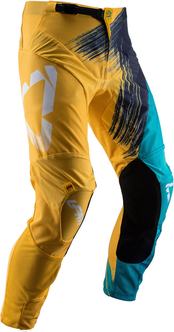 Leatt GPX 4.5 Motocross Pants Yellow/Blue