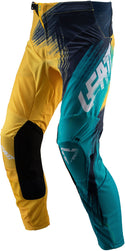 Leatt GPX 4.5 Motocross Pants Yellow/Blue