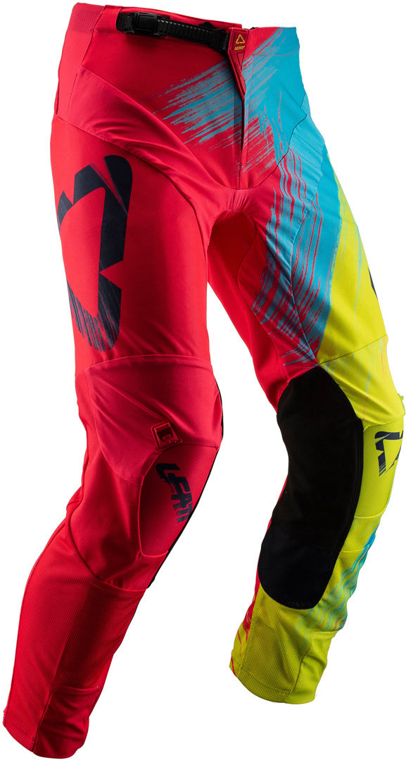 Leatt GPX 4.5 Motocross Pants Red/Blue/Green