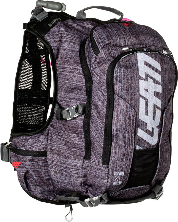 Leatt GPX XL 2.0 Hydration Backpack Black/Gray