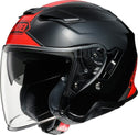 Shoei J-Cruise 2 II Adagio Jet Helmet Black/Grey/Red