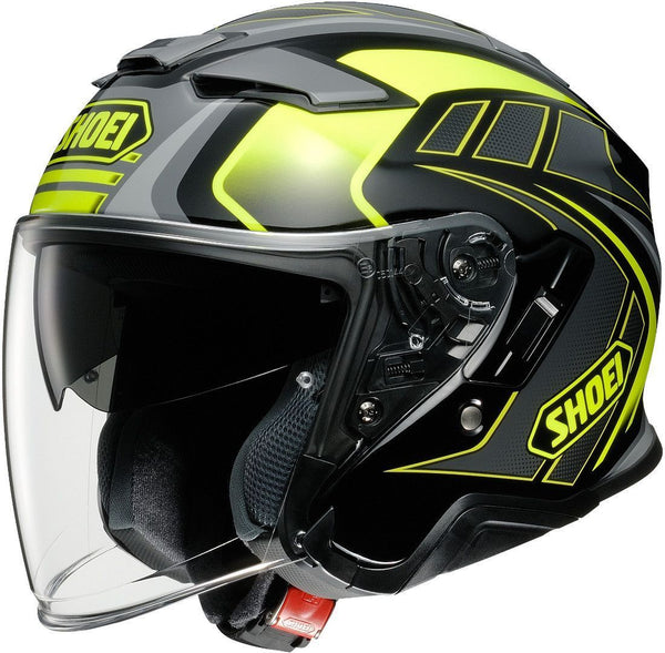 Shoei J-Cruise 2 II Aglero Jet Helmet Gray/Yellow