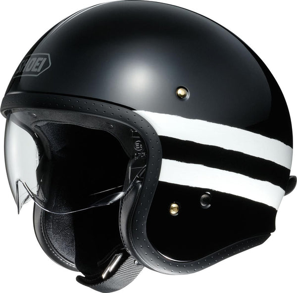 Shoei J.O Sequel Jet Helmet Black/White