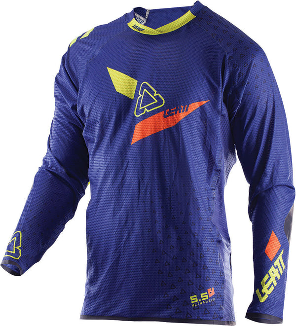 Leatt GPX 5.5 Ultraweld Jersey Blue/Green