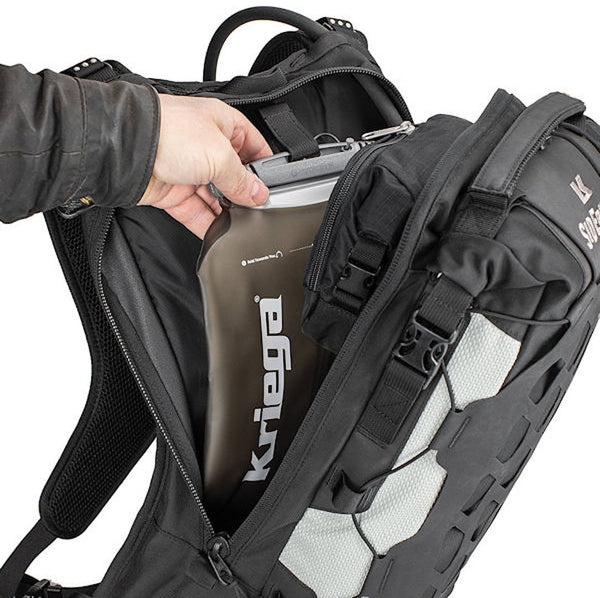 KRIEGA 背包/装备箱 T18 Sideburn Motorcycle Backpack
