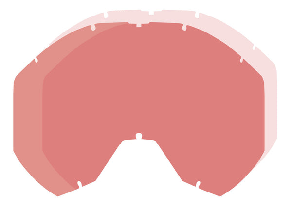 Klim 镜片 Radius Pro Dbl Replacement Lens Red Tint