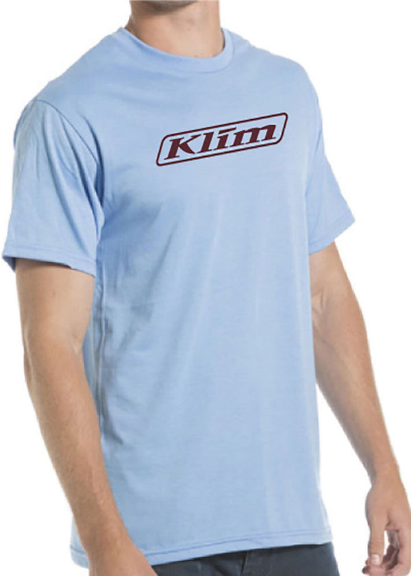 Klim T恤 Word T-Shirt Light Blue
