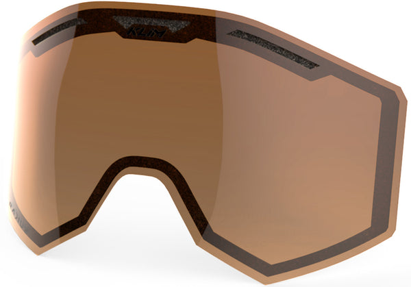 Klim 镜片 Radius Pro DB Brown Tint Polarized Replacement Lens