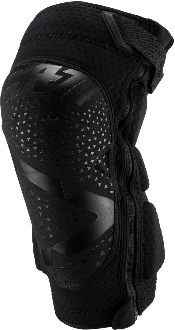 Leatt 3DF 5.0 Zip Motocross Knee Guard Black