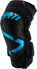 Leatt 3DF 5.0 Zip Motocross Knee Guard Blue