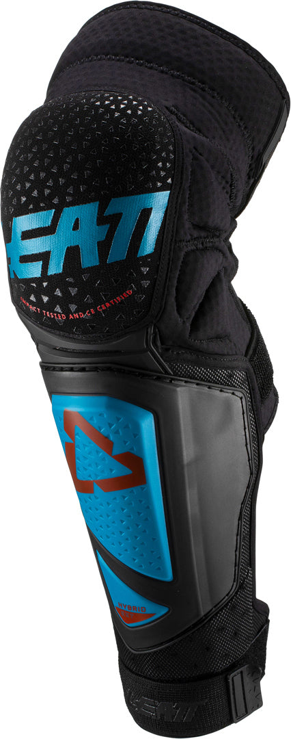 Leatt 护膝 3DF Hybrid EXT Motocross Knee/Shin Guard Blue