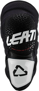 Leatt 3DF Hybrid Motocross Knee Guard Protectors White