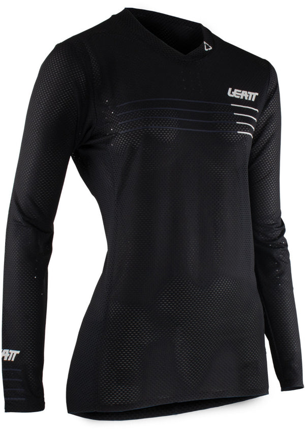 Leatt MTB Gravity 4.0 Ladies Bicylce Jersey Black