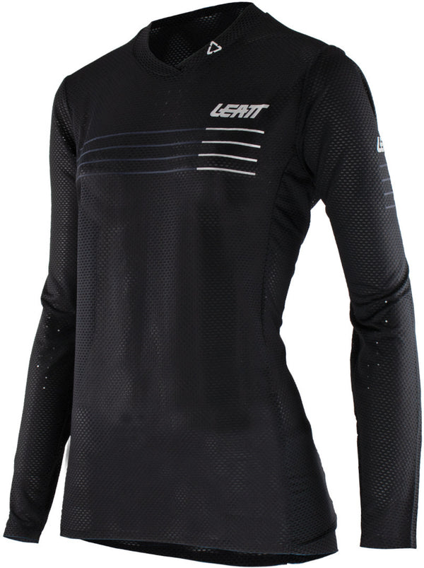 Leatt MTB Gravity 4.0 Ladies Bicylce Jersey Black