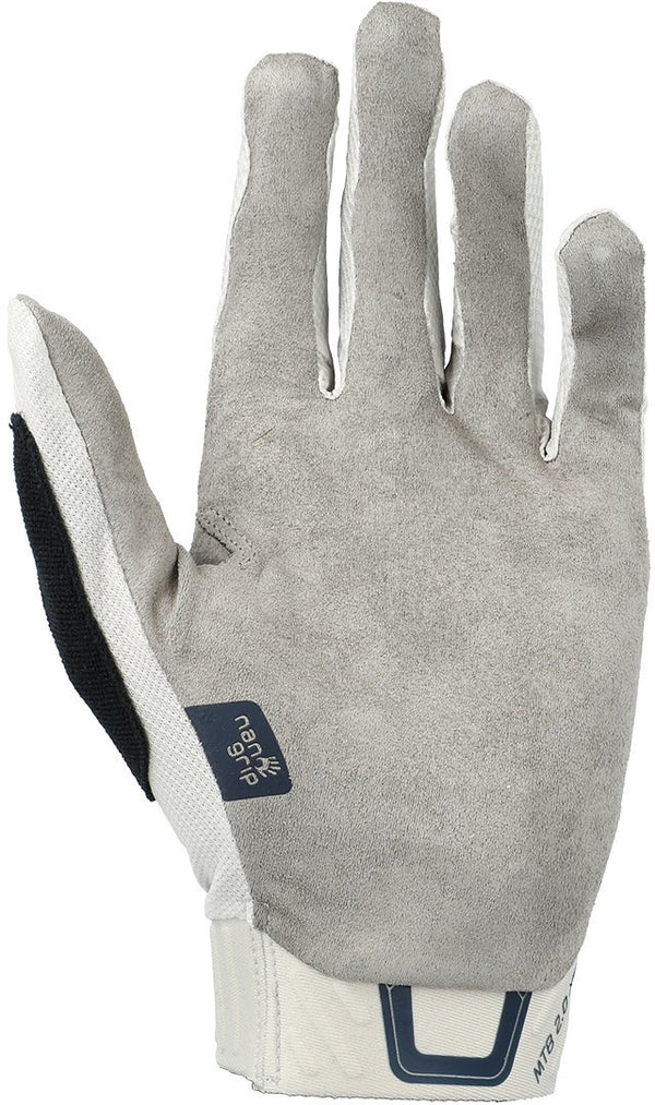 Leatt MTB 2.0 X-Flow Bicycle Gloves Light Gray