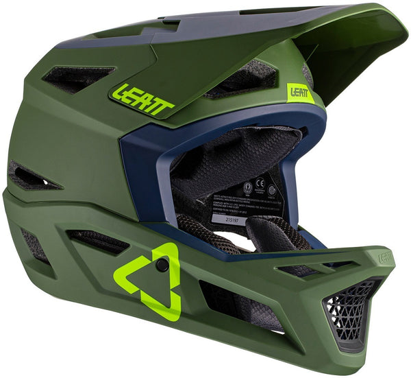 Leatt MTB 4.0 DH Downhill Helmet Green