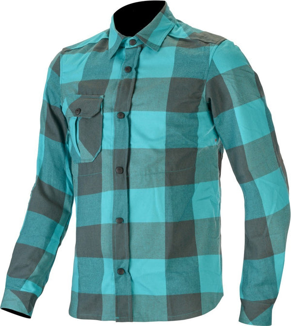ALPINESTARS 骑行衣 Andres Tech Shirt Black/Cyan