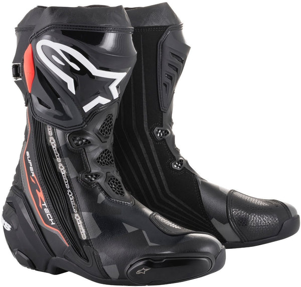 ALPINESTARS 骑行靴 Supertech-R Motorcycle Boots Black/Red