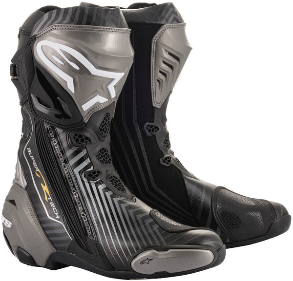 ALPINESTARS 骑行靴 Supertech-R Motorcycle Boots Black/Gold