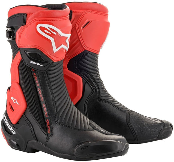 ALPINESTARS 骑行靴 SMX Plus v2 Motorcycle Boots Black/Red