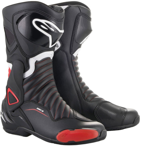 ALPINESTARS 骑行靴 SMX-6 V2 Motorcycle Boots Black/Red