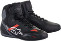 ALPINESTARS 骑行鞋 Faster-3 Rideknit Motorcycle Shoes Black/Grey/Red