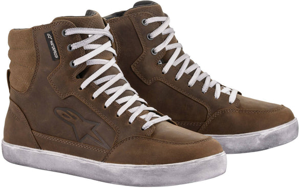 ALPINESTARS 骑行鞋 J-6 Waterproof Ladies Motorcycle Shoes Brown