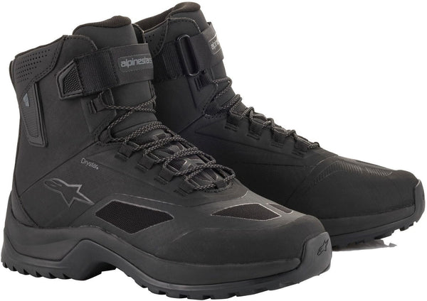 ALPINESTARS 骑行鞋 CR-6 Drystar Motorcycle Shoes Black