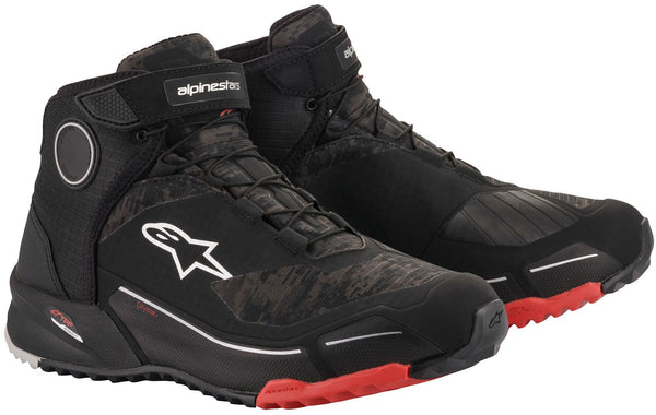 ALPINESTARS 骑行鞋 CR-X Drystar Motorcycle Shoes Camo