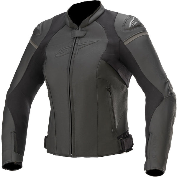 ALPINESTARS 骑行夹克 Stella GP Plus R V3 Ladies Motorcycle Leather Jacket Black