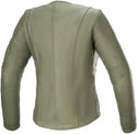 ALPINESTARS 骑行夹克 Alice Ladies Motorcycle Leather Jacket Military Green