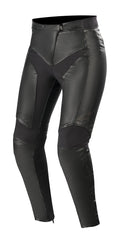 ALPINESTARS 骑行裤 Vika v2 Ladies Motorcycle Leather Pants Black