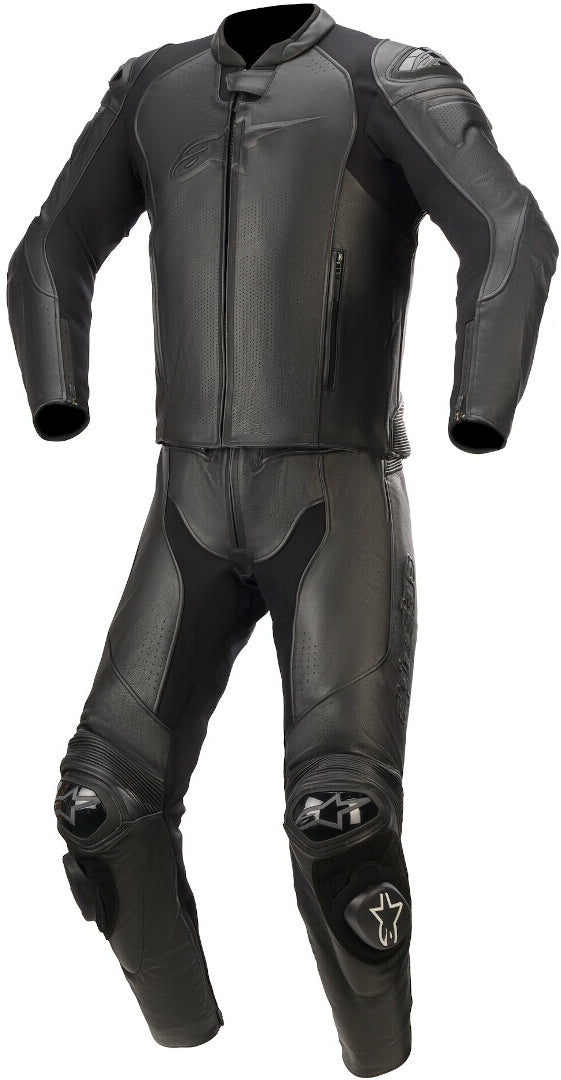ALPINESTARS 骑行服 GP Plus V3 Graphite Two Piece Motorcycle Leather Suit