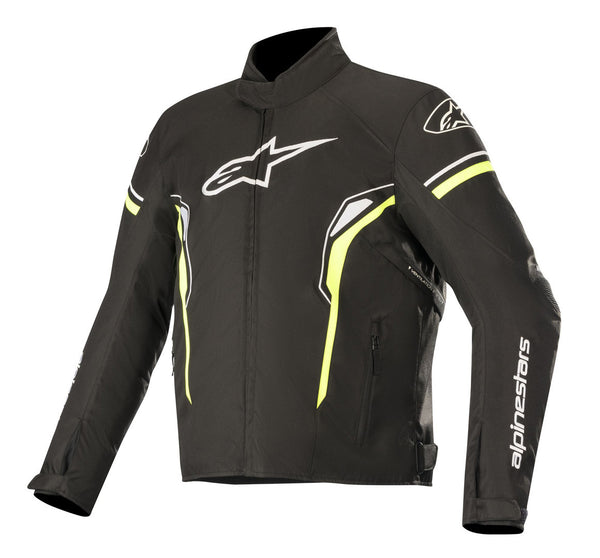 ALPINESTARS 骑行夹克 T-SP-1 Waterproof Motorcycle Textile Jacket Black/White/Yellow
