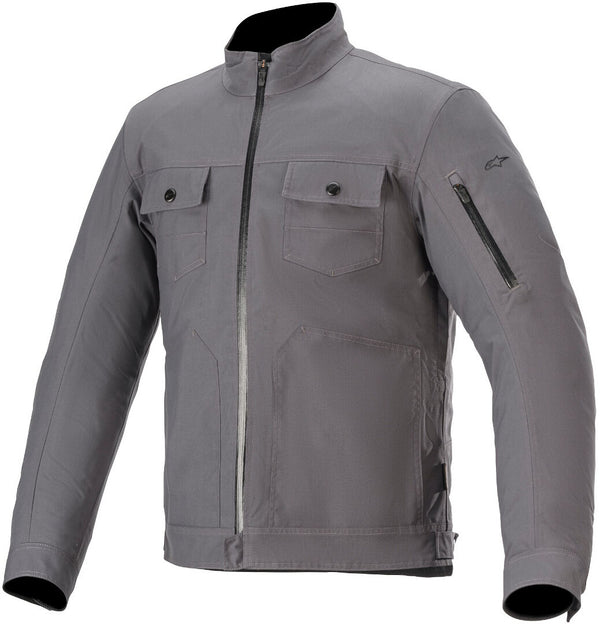 ALPINESTARS 骑行夹克 Solano Waterproof Motorcycle Textile Jacket Grey