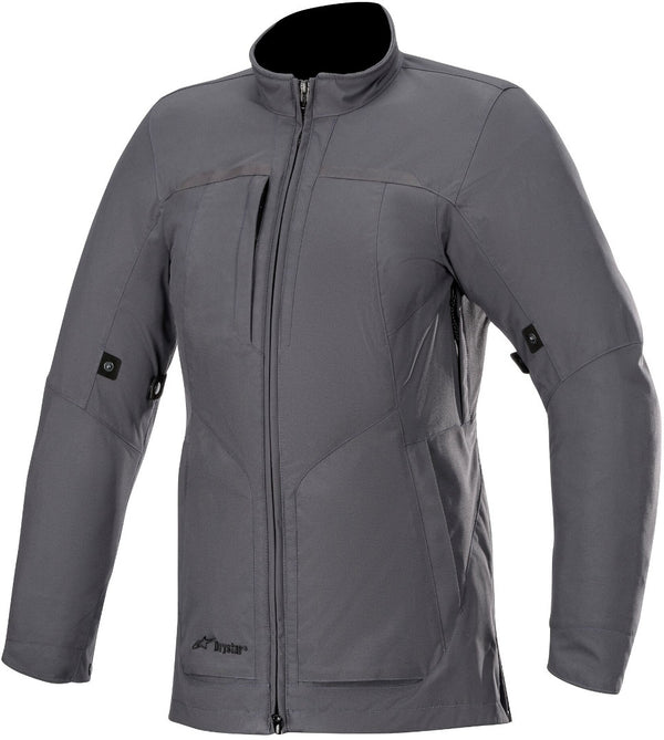 ALPINESTARS 骑行夹克 Deauville Drystar Ladies Motorcycle Textile Jacket Dark Grey