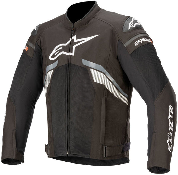 ALPINESTARS 骑行夹克 T-GP Plus V3 Air Motorcycle Textile Jacket Black/White/Grey