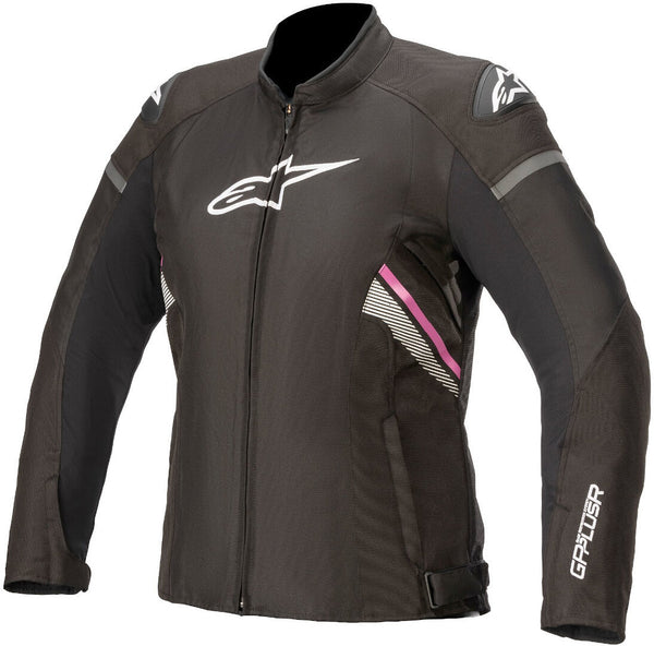 ALPINESTARS 骑行夹克 Stella T-GP Plus V3 Ladies Motorcycle Textile Jacket Black/White/Pink