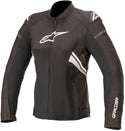 ALPINESTARS 骑行夹克 Stella T-GP Plus R V3 Air Ladies Motorcycle Textile Jacket Black/White