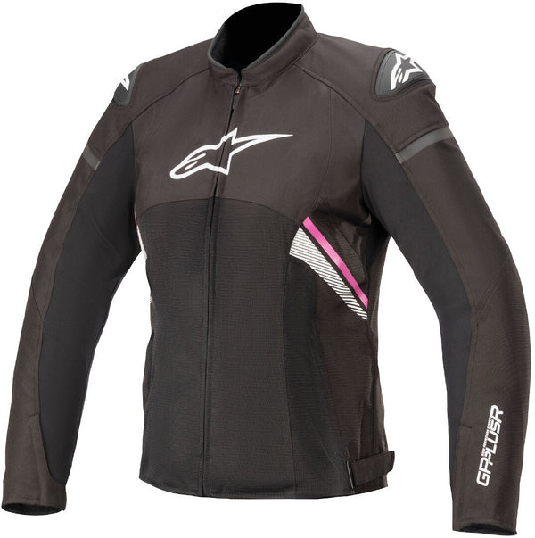 ALPINESTARS 骑行夹克 Stella T-GP Plus R V3 Air Ladies Motorcycle Textile Jacket Black/White/Pink