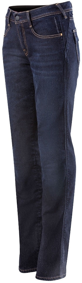 ALPINESTARS 骑行裤 Stella Angeles Ladies Motorcycle Jeans Dark Blue