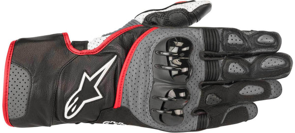 ALPINESTARS 手套 SP 2 V2 Motorcycle Gloves Black/Gray/Red
