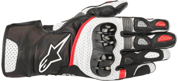 ALPINESTARS 手套 SP 2 V2 Motorcycle Gloves Black/White/Red
